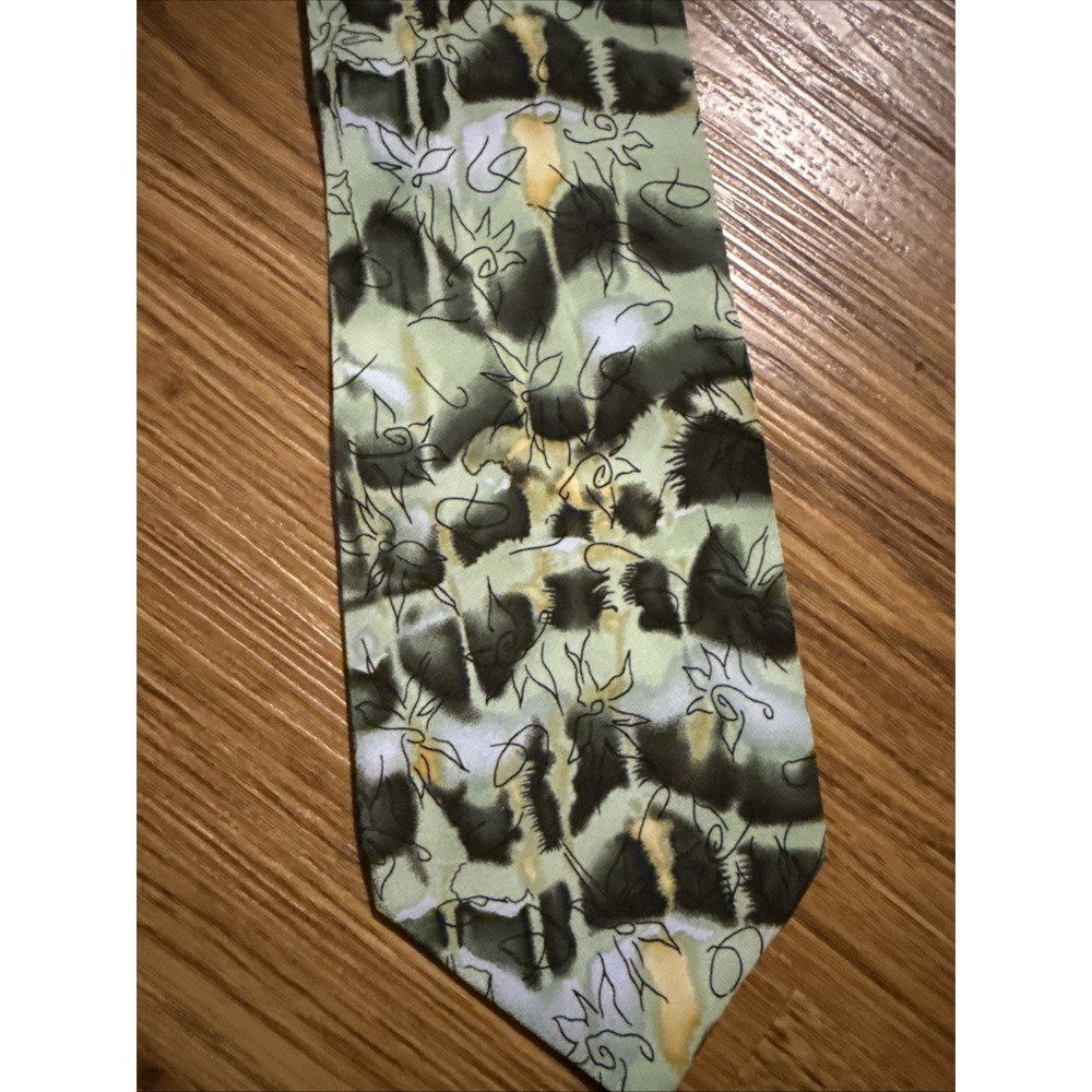 J Jerry Garcia Banyan Trees Tie Abstract Collection Fourteen 14 Necktie